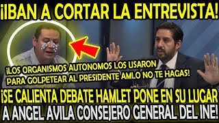 EN CADENA NACIONAL IBAN A CORTAR ENTREVISTA ESTALL4 HAMLET CONTR4 CONSEJERO DEL INE [upl. by Nrol]