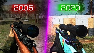 using Kar98 in every COD the evolution of Kar98k [upl. by Togram]