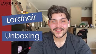 Hair System Unboxing and Complete Attachment Guide  Lordhair Men’s Hair Systems [upl. by Imoin160]