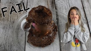 Mug Cake NUTELLA  ça tourne MAL [upl. by Brigida813]