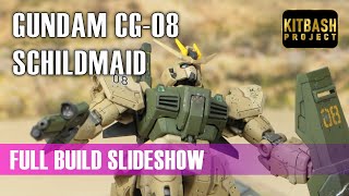 Gundam CG08 Schildmaid RG 1144 Kitbash revised reupload [upl. by Imray]