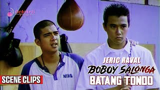 BOBOY SALONGA 1992  SCENE CLIP 1  Jeric Raval Mark Gil Monica Herrera Vic Vargas Rina Reyes [upl. by Gilli]