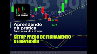 Poderoso Setup para Trades Automatizando as entradas usando o Preço de Fechamento de Reversão [upl. by Leuams]