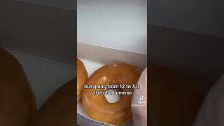 Krispy Kreme Doughnuts  Birthday Freebies 3 Free Glazed Donuts [upl. by Pool]