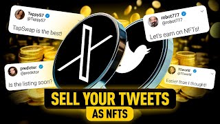 Earn on your Tweets How to Turn Tweets into NFTs and Make Money Check that [upl. by Aigneis]