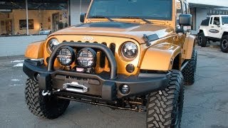 Ampd Jeep Rubicon RubiTrux Fully Loaded AEV Wranglers High Country 4x4 [upl. by Ramilahs]