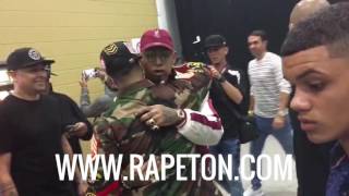 La muestra de respeto entre Daddy Yankee y Ñengo Flow [upl. by Bev17]