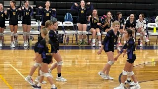 102124 Chicod Hornets Volleyball vs Grifton [upl. by Ylreveb225]