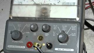 Buying and Repairing an Analog Meter [upl. by Zetrom]