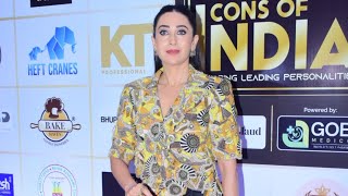 ICONS Of INDIA 2024 Awards  Karishma Kapoor  Bollywood telivision celebrity attend the Awards [upl. by Nitnert]