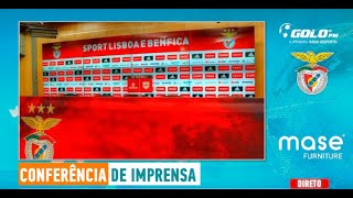 DIRETO  Conferência de Imprensa do SL Benfica [upl. by Epp]