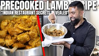 THE SECRET British Indian Resturant style PRECOOKED LAMB [upl. by Ativoj122]