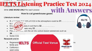 IELTS Listening Practice Test 2024 with Answers  25012024 [upl. by Lashonda]