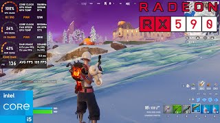 RX 590  Fortnite Performance Mode amp DX12 Tested in 2024 [upl. by Helyn]