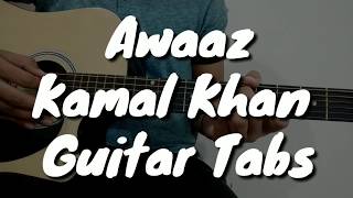 Awaaz  Qismat  Ammy Virk  Kamal Khan  Guitar Tabs  Guitar Cover  Punjabi Song [upl. by Nylime]