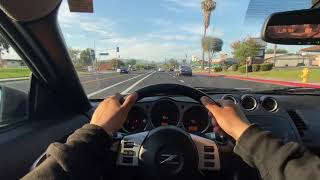 2006 Nissan 350z POV Drive [upl. by Sancho]