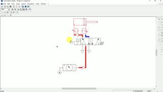 METER IN METER OUT with VELOCITY PLOTTER using AUTOMATION STUDIO [upl. by Ahsimak]