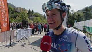 Jakob Fuglsang  Interview at the start  MercanTour Classic AlpesMaritimes 2023 [upl. by Hafeetal]