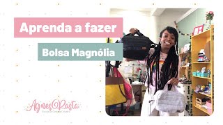 Live Bolsa Magnólia feita com nylon emborrachado Bolsa Puffer [upl. by Araccot]