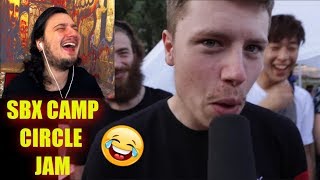 En Çok Güldüğüm Beatbox Videosu😂🤣  SBX CAMP CIRCLE JAM REACTION [upl. by Heger]