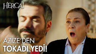 Azize Fırata herkesin içinde TOKAT ATTI  Hercai 27 Bölüm [upl. by Annovad]