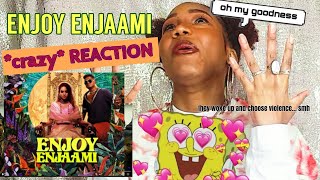 crazy French reaction to Enjoy Enjaami  Dhee ft Arivu  Prod Santhosh Narayanan GOOSEBUMPS😳 [upl. by Nitnilc]