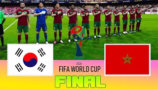 SOUTH KOREA vs MOROCCO  Final FIFA World Cup 2026  Full Match All Goals  Football Match [upl. by Herzig598]