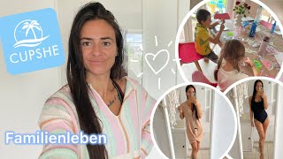 Zimmer umgestalten  Bett anstreichen  Dailyvlog  Cupshe Haul  Marytuga [upl. by Araik]