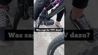 Fahrrad mit 1000W 🔥 Das macht doch SPASS fahrrad mountainbike emtb ebike spaß bike [upl. by Rojam]