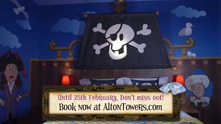 Feb Half Term 2018 Pirate amp Princess Takeover at Alton Towers Resort [upl. by Urial]