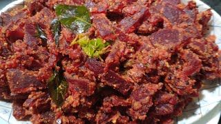 Beetroot poriyal recipe in Tamil [upl. by Nnyleuqaj274]