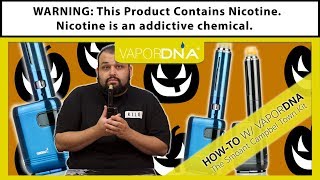 HowTo With VaporDNA  The Smoant Campbel Town Vape Mod Kit [upl. by Fenn1]