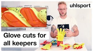 So unterscheiden sich die Schnitte unserer Handschuhe  uhlsport TecCube [upl. by Shenan]