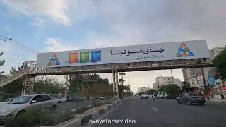 Driving in iran  you can see zahedan city in Sistan and Baluchistan [upl. by Zevahc]