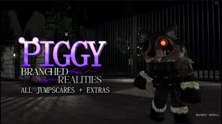 PIGGY Branched Realities  All RP Mode Jumpscares  EXTRAS [upl. by Aisyle]