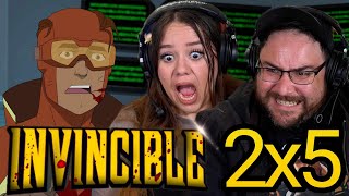 Invincible 2x5 REACTION  quotThis Must Come as a Shockquot  Episode 5  Well [upl. by Teilo303]