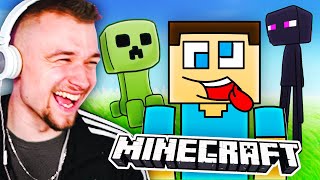 Die WITZIGSTE Minecraft Animation 😂  Dävid Reaktion [upl. by Ardnot739]