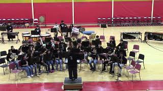 Sussman Middle School Concert Band Flying Cadets March [upl. by Rausch78]