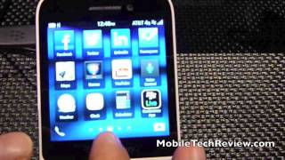 BlackBerry Q5 Handson Video [upl. by Olleina]