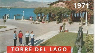 Torre del Lago Lucca 1971 statua museo Giacomo Puccini Lago Massaciuccoli Italy vintage footage [upl. by Ailat999]