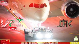 🔴LIVE JFK AIRPORT ACTION  John F Kennedy International  Live Plane Spotting [upl. by Zipah]