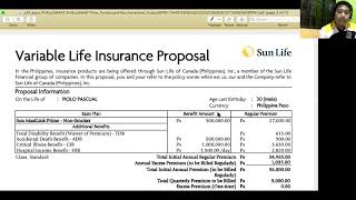 Sun Life MaxiLink Prime With Health Coverage [upl. by Aiekahs286]