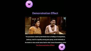 Demonstration Effect example from a movie [upl. by Aisital365]