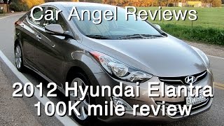 2012 Hyundai Elantra 100k mile Car Review [upl. by Adanar]