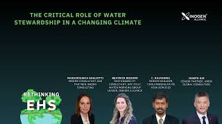 The Critical Role of Water Stewardship in a Changing Climate [upl. by Aipmylo]