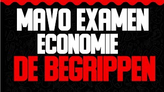 VMBO MAVO EXAMEN ECONOMIE 2023  De begrippenDe 62 meest voorkomende begrippen kort uitgelegd [upl. by Yelsna]