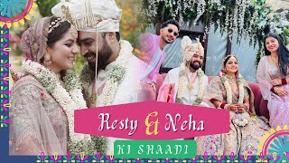 Shaadi😍Resty Kamboj and Neha Bagga ki Chetan MongaRiya Bhargav [upl. by Obediah]