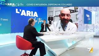 Picco Covid e influenza Matteo Bassetti quotRingraziamo i ciarlatani che han fatto [upl. by Skoorb]