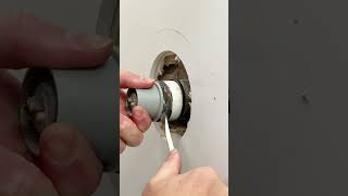 How to AVOID Calling a Plumber  Replace Shower Handle homerepair diy [upl. by Yentirb]