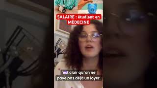 Le salaire d’une étudiante en médecine salaire médecine santé developpementpersonnel motivation [upl. by Nomahs]